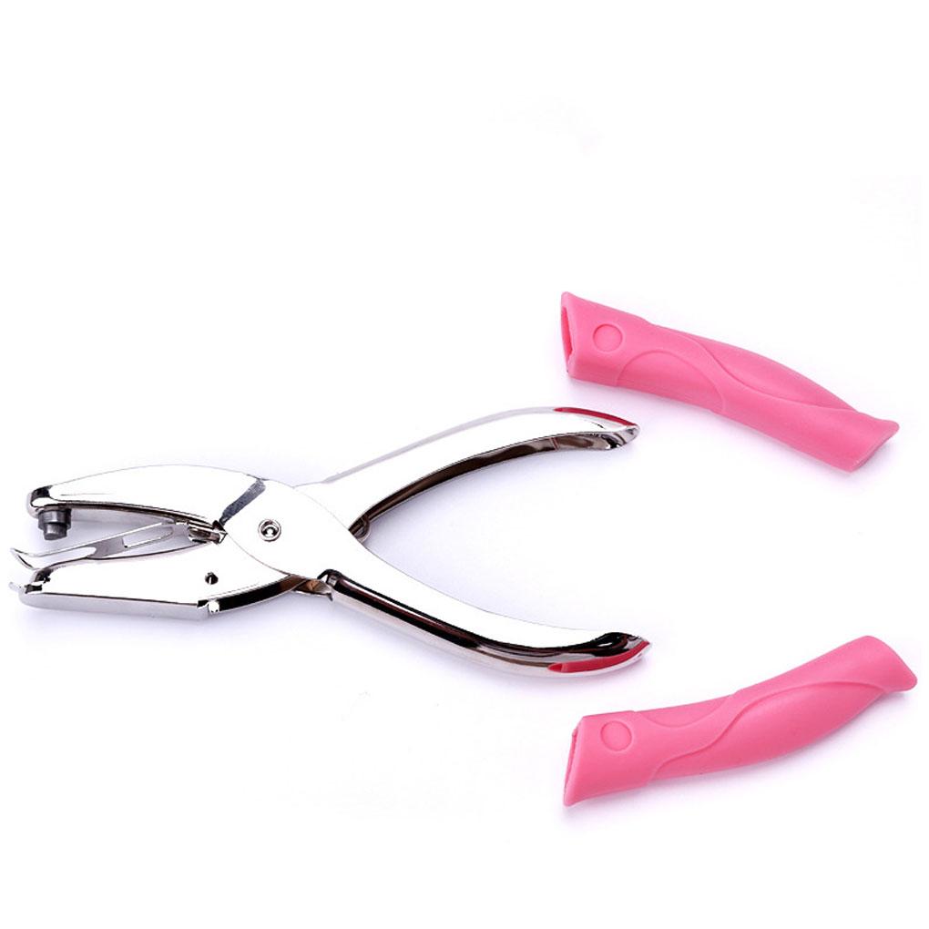 Manual Puncher Steel Heart Round Binding Supplies Crafts School Stationery Handheld Paper Punch Scrapbooking Loose-Leaf