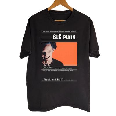 SLC Punk Schwarz Baumwoll T-Shirt Volle Größe S-5XL NEU DS729 Unisex T-Shirt