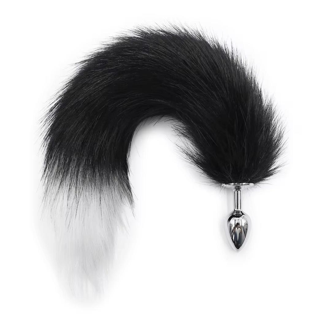 Anal Plug Tail Fox Sexy Toys Stainles Steel Butt Plug  Game Cosplay Anal Sex Toys for Woman Couples Anal Plug with Tail