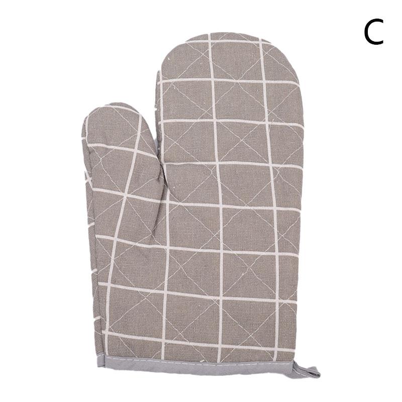 Cotton Fashion Kitchen Pad Cooking Microwave Baking BBQ Oven Potholders Oven Mitts Kitchen Gloves Mitts
