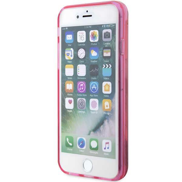 Etui Do iPhone 7 Karl Lagerfeld Hardcase Glitter Różowe