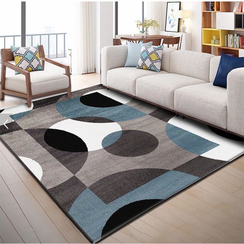 Living Room CarpetScandinavian Minimalist CarpetBedroom Bedside CarpetFloor MatsIndoor Non-slip and Dirt-resistant Foot Mats