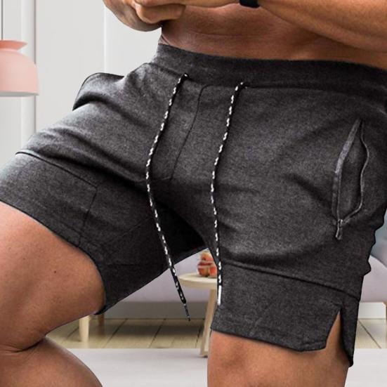 Buy Shorts Zipper Closure Men Mid 