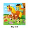 9pcs Wooden Puzzle Cognition Animals And Vehicles Jigsaw Kindergarten Educational Toys Kids Wood Toy Gift