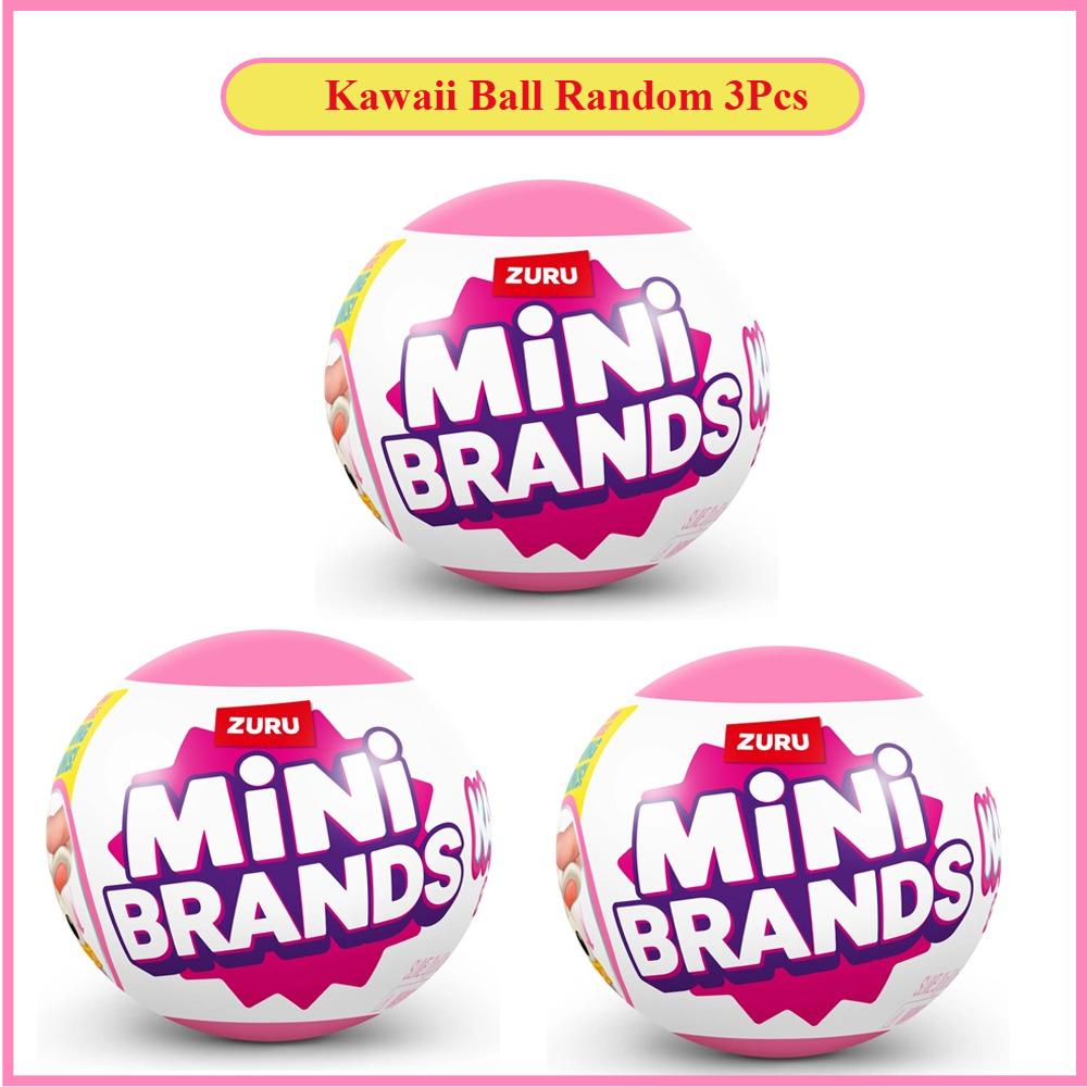 Zuru Surprise Toy Mini Toy Brands Kawai  Kawaii Food Toys Cute Mystery Random Blind Boxes Miniature Toy Original Birthday Gift