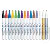 Mitsubishi Pencil Dekkende Oljebasert Malingstusj Fin Spiss PX-21 15-Fargesett