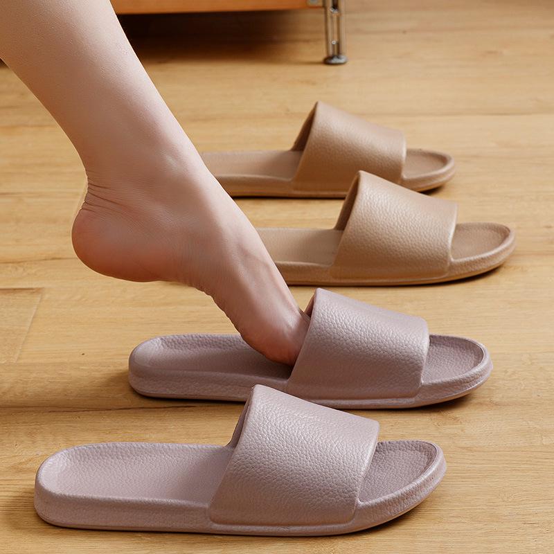 Women's & Men's Non-slip Indoor Shower Slippers - Deodorant EVA Silent Sandals for Home