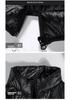Men's Plus Size Lightweight Down Jacket - Stand-up Collar, Youth Sports, Casual Warm Outdoor Wear