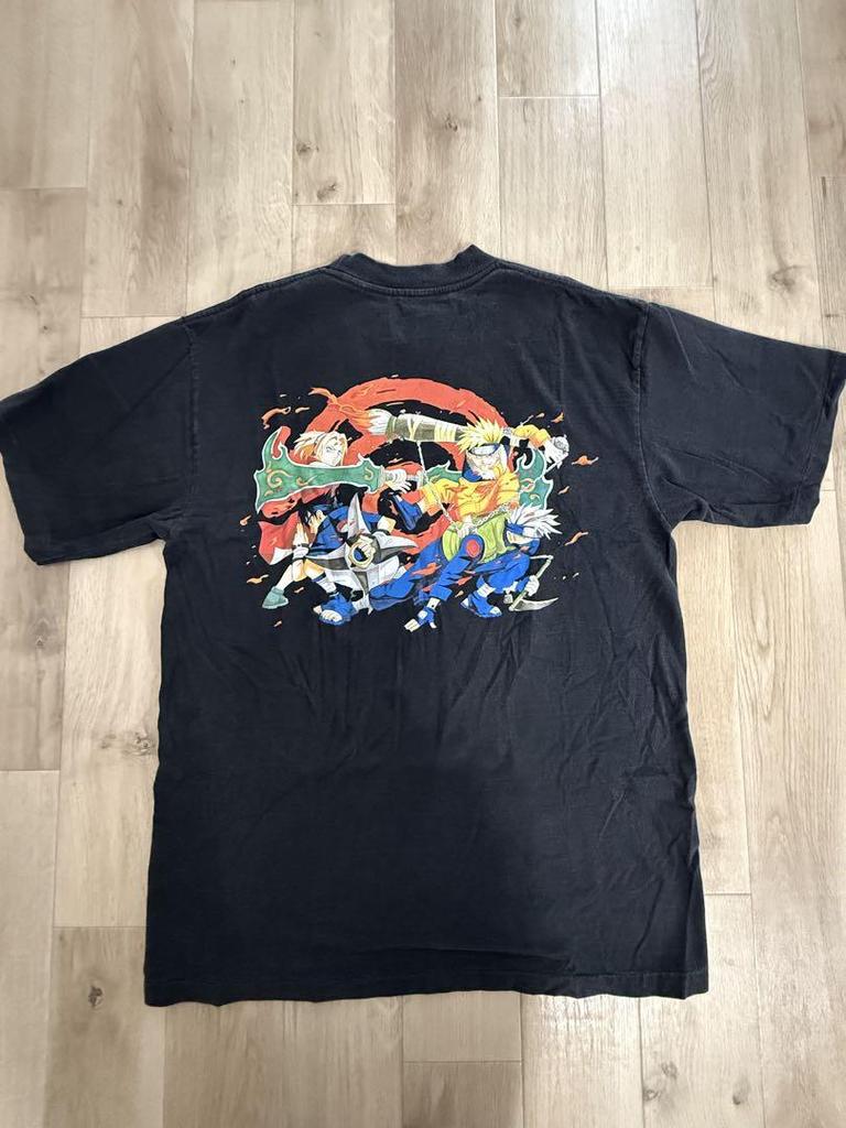 [USED] Rare Naruto Cover Art Double-sided Print T-shirt
