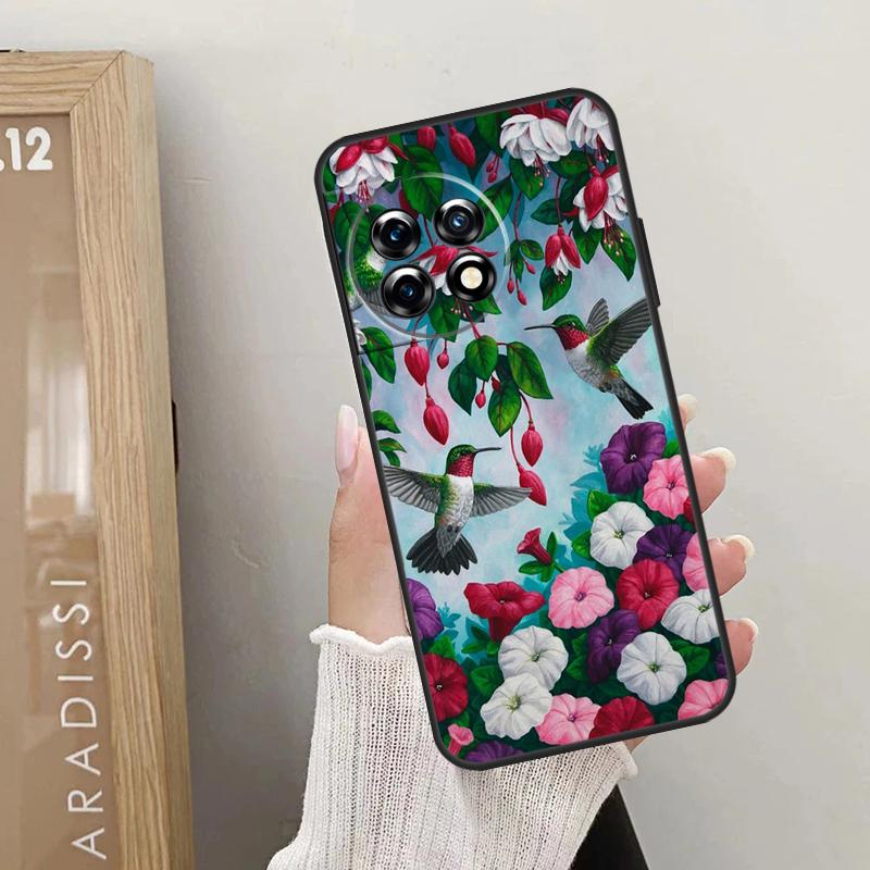Hummingbird Case For OnePlus Nord 5 CE 3 4 Lite N20 N30 OnePlus 13T 13R 12R 10T 10R 10 11 12 13 15 Cover