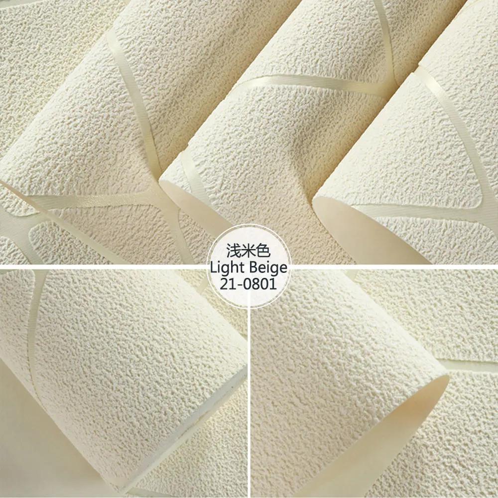 Modern Minimalist Imitation Deer Skin Velvet Large Grid Wallpapers Bedroom Living Room High Quality Decorative Wallpaper 3D