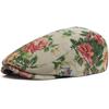 Women Bohemian Beret Fashion Print Flowers Female For Newsboy Cap Casual Vintage Men Visor Flat Hat Unisex Spring Autumn Berets