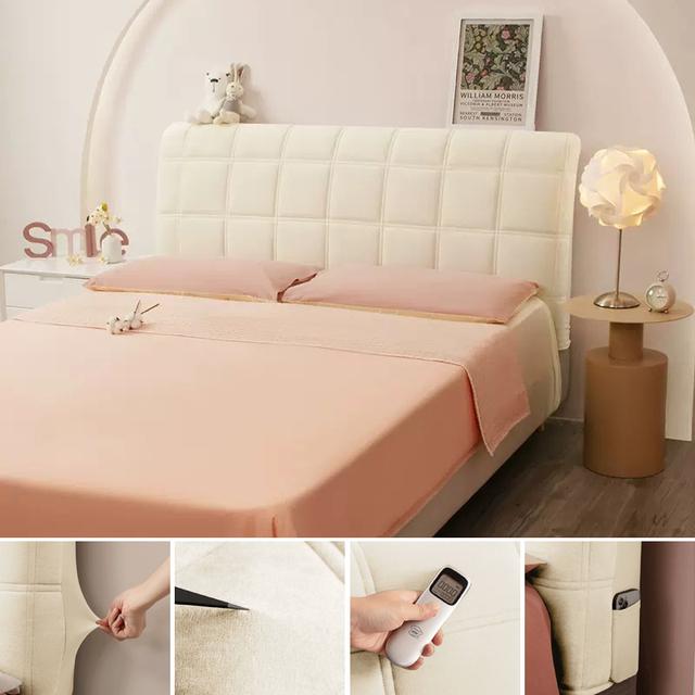 

Чехол для изголовья кровати в европейском стиле, большой утолщенный чехол для кровати, все включено, мягкий бархатный чехол для изголовья кровати, украшение для дома и отеля W160 x H70cm