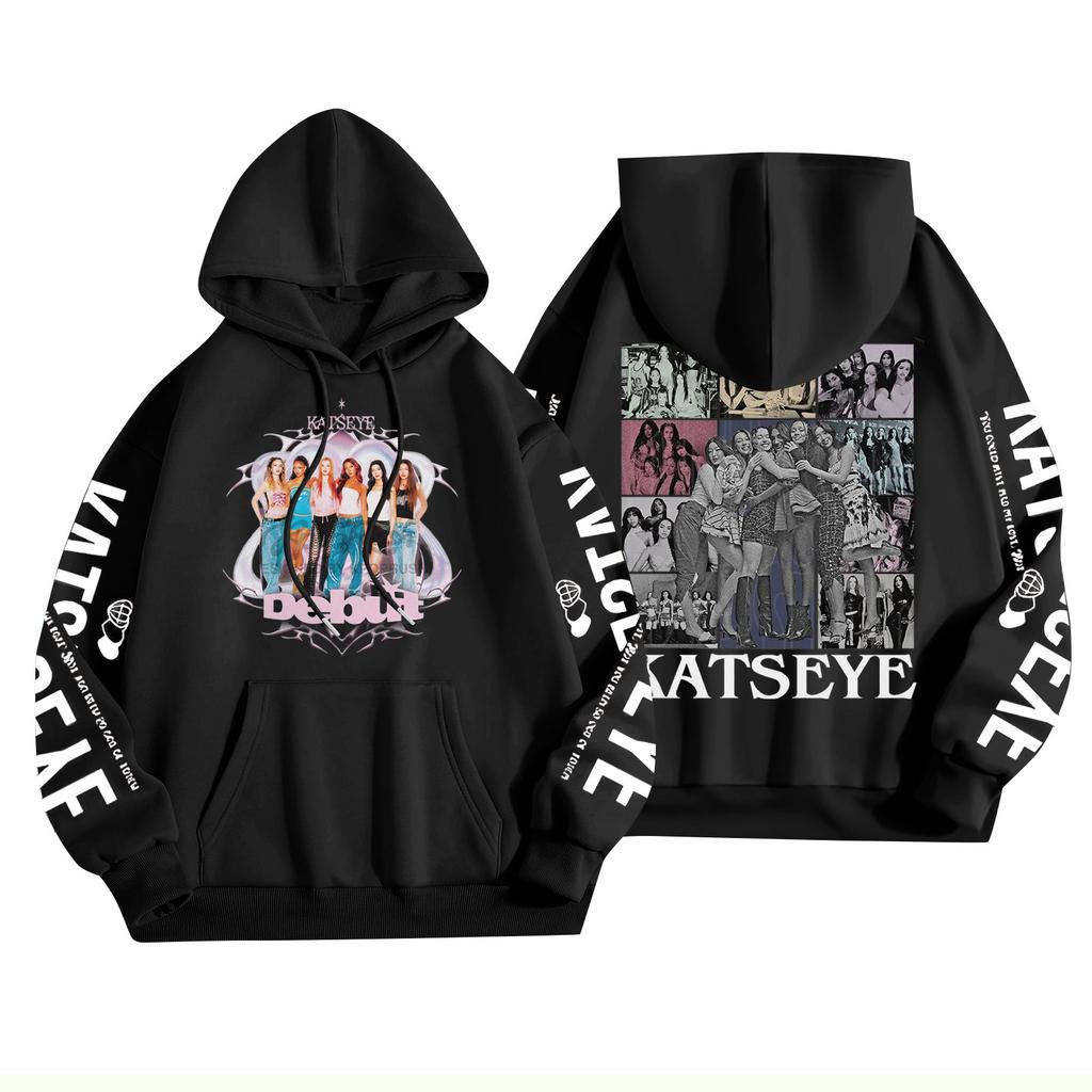 Unisex Fashion Lightweight Long Sleeve Pullover With Pockets Printed Hoodie