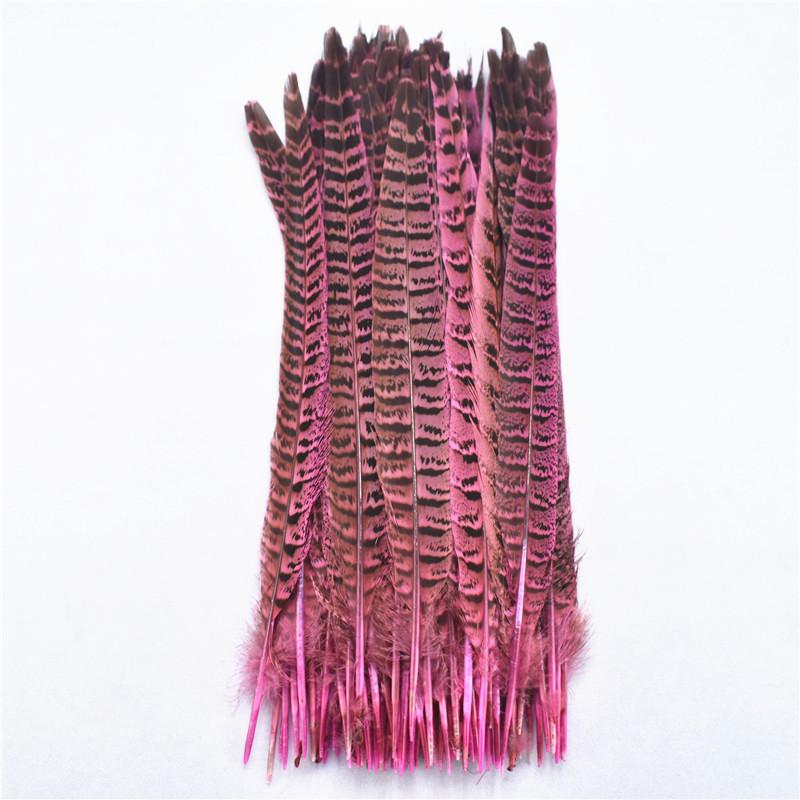 10Pcs Pheasant Tail Feathers Table Decoration Crafts Supplies Plumas DIY Dream Catcher for Wedding Carnival Accessories Material