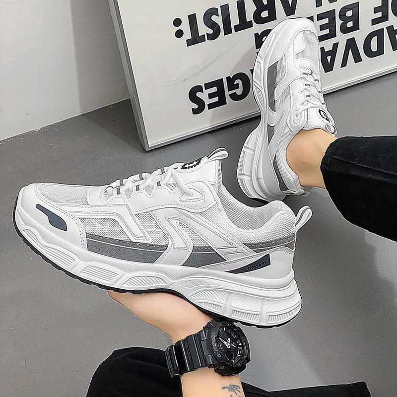 Spring/Summer Breathable Mesh Men'S Shoes Versatile Casual Sports Fashion Little White Shoes Trendy Shoes For Men