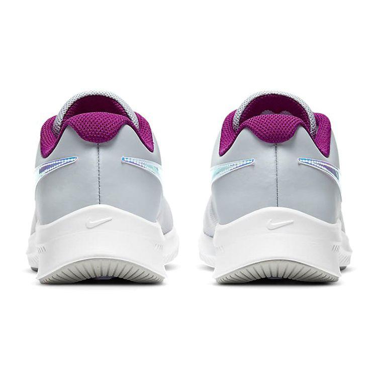 Nike Star Runner 2 Laser Fabric Synthetic Leather Shock Absorbing Non-Slip Durable Lightweight Low-Top Running Shoes Men sneaker Light-Gray CW3294-001