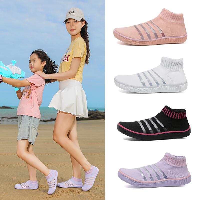 

Чоловіче взуття для ходьби по воді, кросівки для плавання, пляжне швидковисихаюче взуття для ходьби по воді, відкритий, проти течії, дихаюче босоніж, сандалі 42 чорний