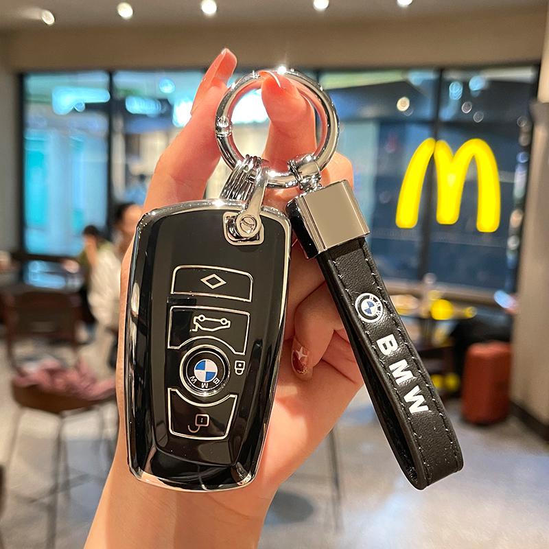 Hot 2025 Soft TPU Car Key Case Cover Shell Fob For BMW M M3 M4 F30 F31 F32 F34 F20 F21 F07 F10 1 3 5 7 Series X1 X3 G01 X4 G02 X