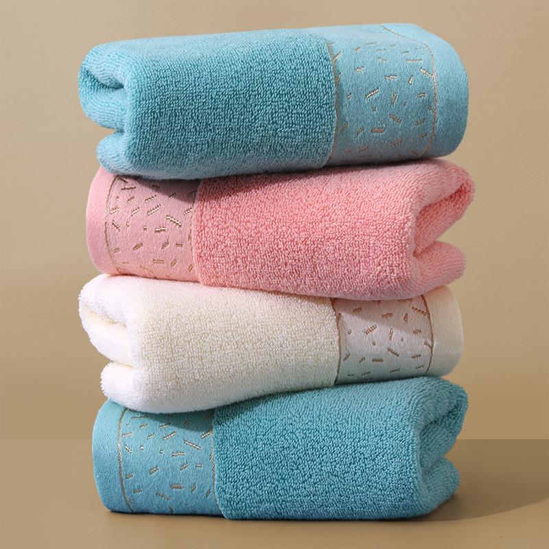 Premium Soft & Absorbent Thickened Face Wash Towel - 100% Pure Cotton