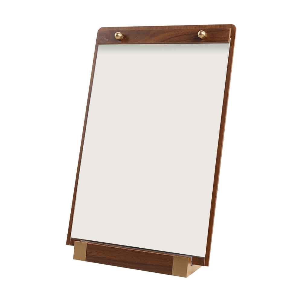 Faux Walnut Wood Desktop Display Board Brown Table Card Table Setting  Shop Bar Counter