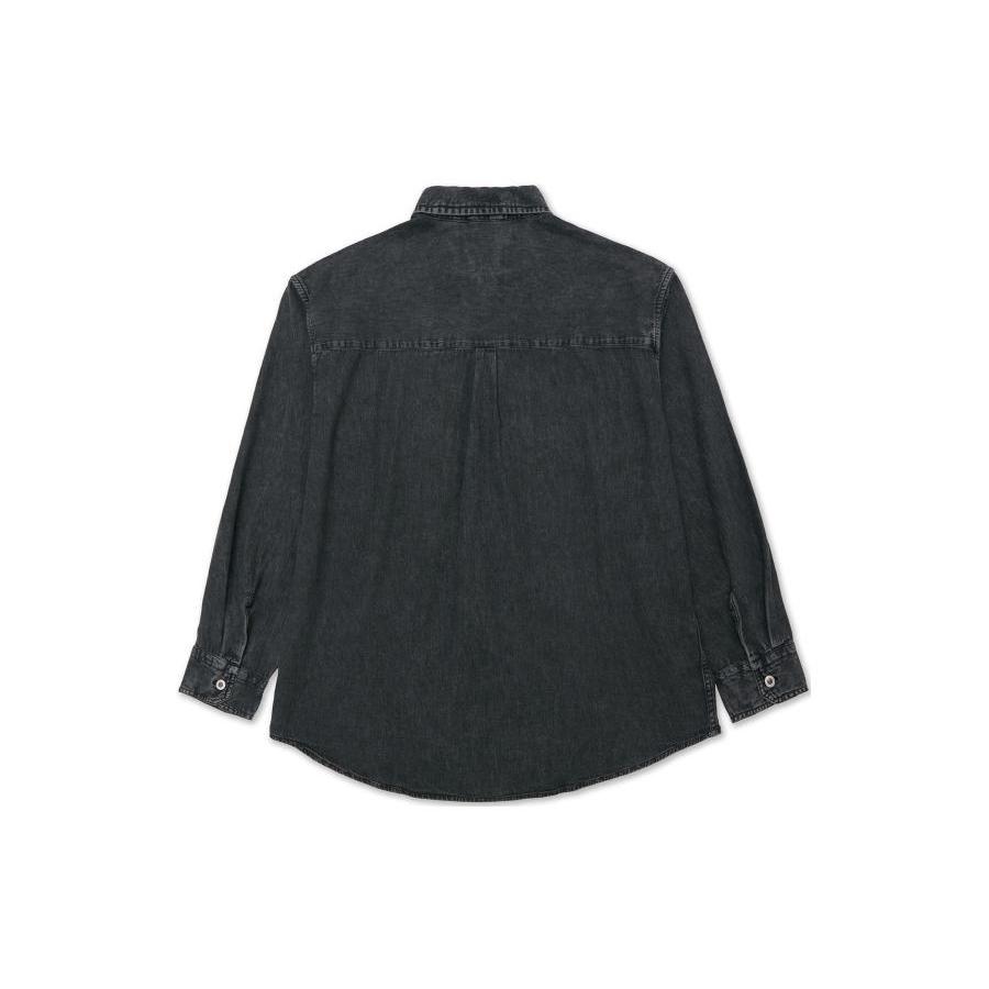 Levi's Shirts Men's Smoke Gray Pointed Collar Moderate Other A3404-0004