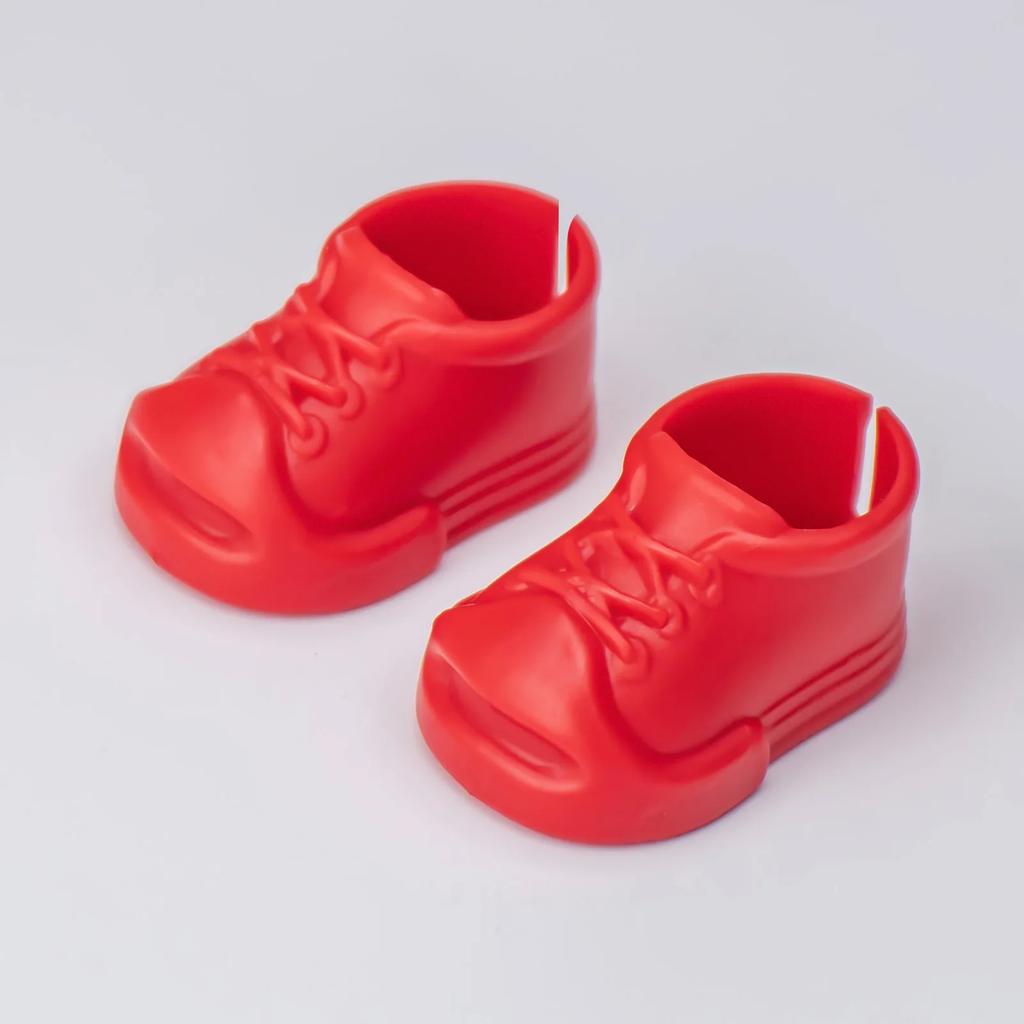Board Shoes Suitable For Labubu V3 V2 V1 Doll Shoes 6 Points Bjd 10Cm Cotton Doll Toy Sneakers