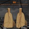 Small Chest Sling Bag Water Resistant Men's Crossbody Bag Durable Shoulder Backpack  Travel