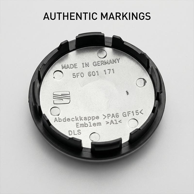 56MM 4 Stück/Set Radkappen Mittelkappen für SEAT Leon MK1 MK2 MK3 5F Ibiza 6L 6J Altea Arona Tarraco Cupra Cordoba
