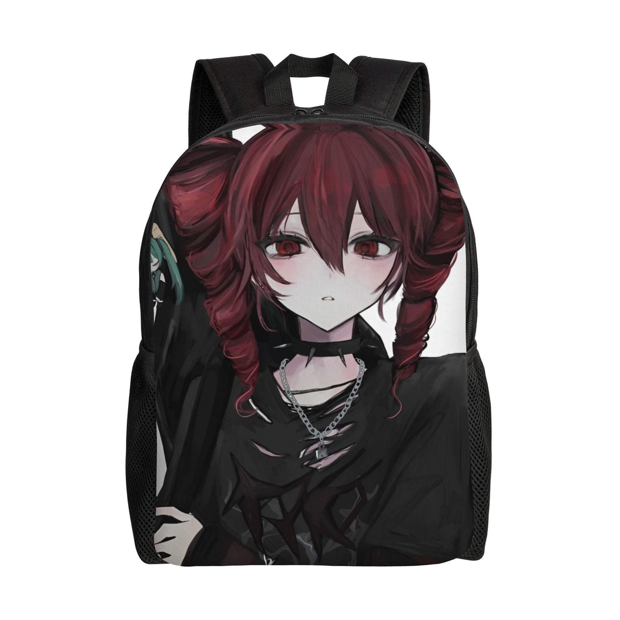 Kasane Teto Anime Vocaloid Meisje Coole Rugzak Sport Student Wandelen Reizen Dagrugzak voor Mannen Vrouwen College Schoudertas