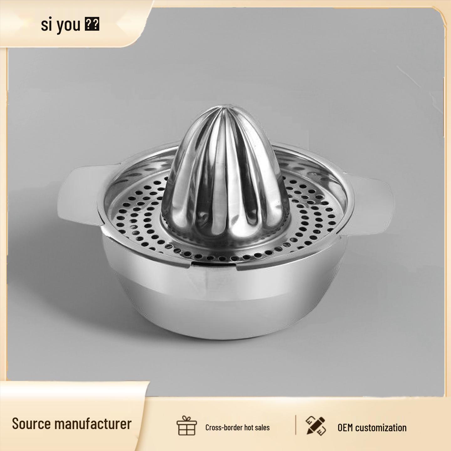 

Stainless Steel Manual Citrus and Pomegranate Juicer