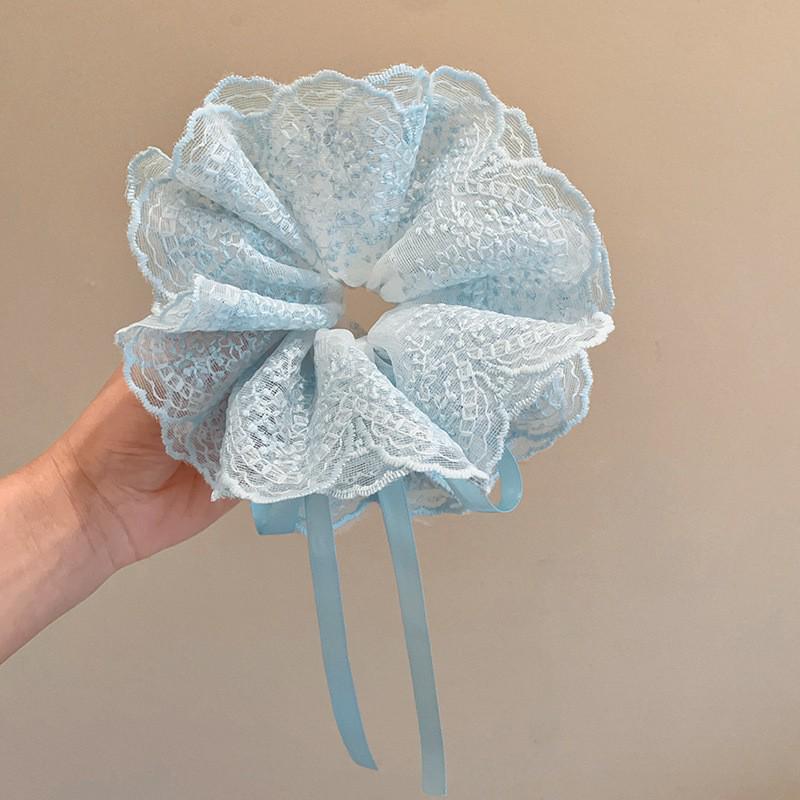 

Кружевная резинка-скранчи для волос «Фея», регулируемая повязка на голову