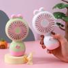3 Speed Portable Handheld Fan Cartoon Desktop Fan New Mini Fan  Outdoors