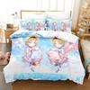 Nouvel Ensemble de Linge de Lit Projet d'Élévation de Fille Magique Chambre à Coucher Couvre-lit Doux Moderne Housse de Couette Housse de Couette et Taie d'Oreiller