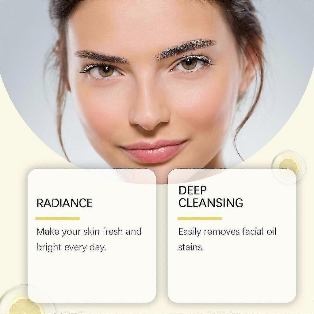 Hoygi Vitamin C Brightening Cleanser, Moisturizing and Soothing Facial Skin, Cleansing, Moisturizing and Non-tightening Cleanser