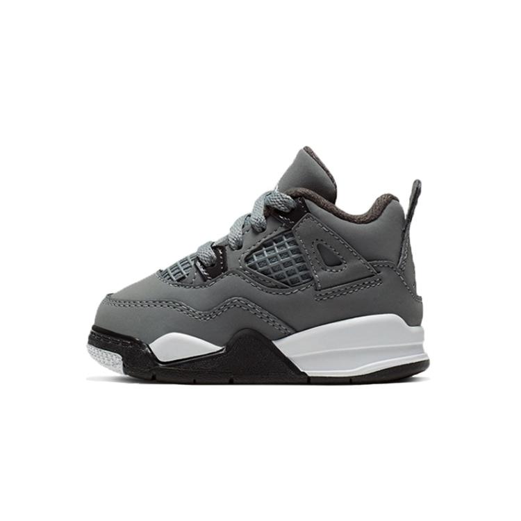 (TD) Air Jordan 4 Retro Cool Grey 2019 Baby BQ7670-007 EU 26