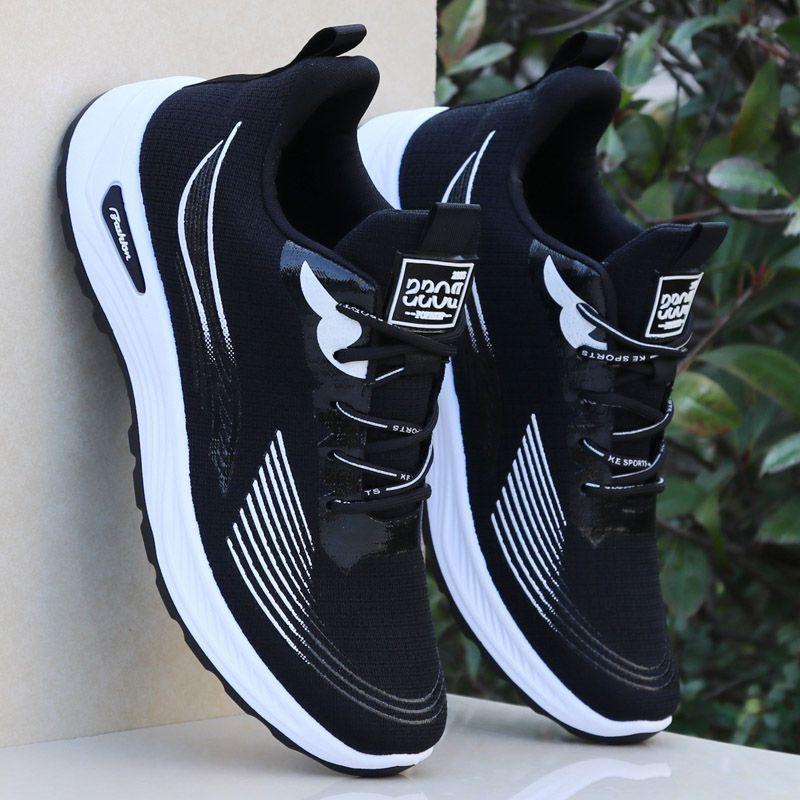 

Новые весенние и летние кроссовки для бега дышащие спортивные кроссовки нескользящие легкие кроссовки на мягкой подошве сетчатые повседневные кроссовки 38 standard size