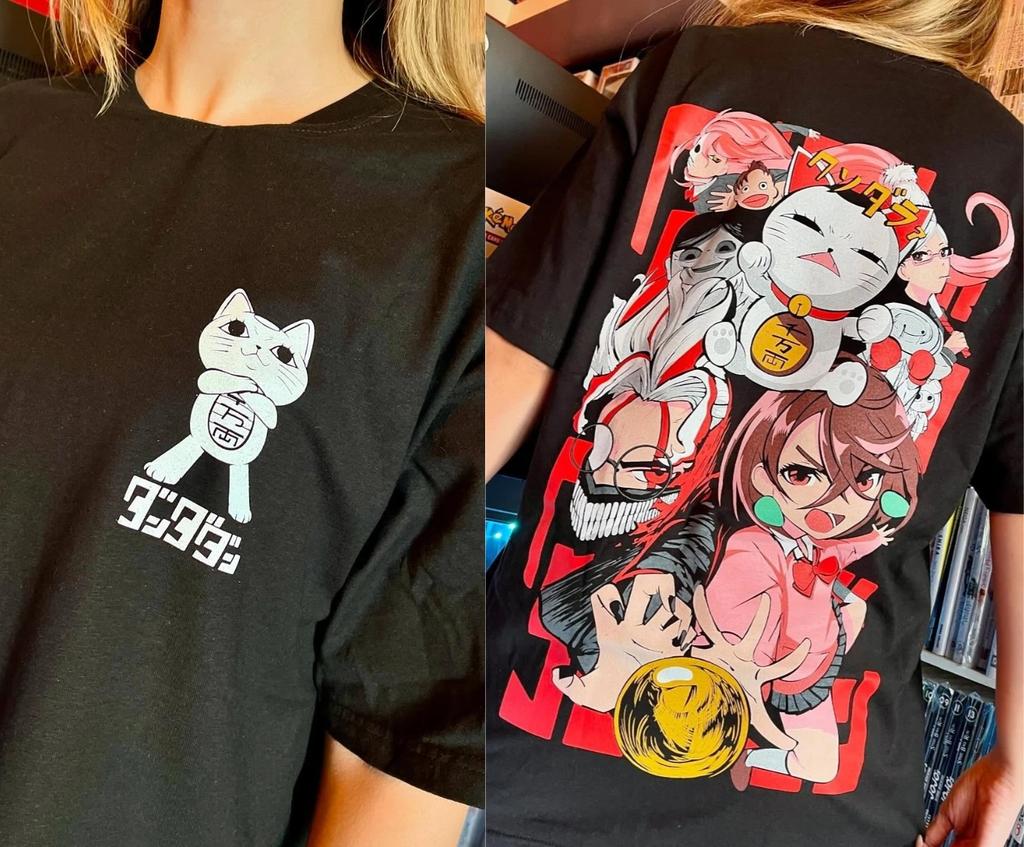 DanDaDan Evil Eye T-Shirt Japanese Anime Women Men Oversized Y2k Manga Funny Oversized Male Female Short Sleeves Casual soft tee