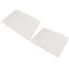 2 Pcs Motorcycle Exhaust Pipe Silencer Cotton Fiberglass 35x25cm Sound Absorbing Packing Cloth