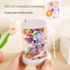 TEMU Rotating Hair Accessory Storage Box with Clips, Headwear, Hair Ties, and Jewelry for Girls.
