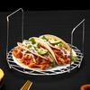 BBQ Rack Multifunctional Cooking Rack Stainless Steel BBQ Grill Polished Edges Cooking Rack Double Baking Tray