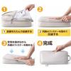 2026 Latest Travel Compression Bags Pouch 4-Piece Set Affordable Clothing Sorting Waterproof Dustproof Convenient Packing Organizer Business Trips
