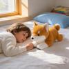 Shiba Inu Plüschtier mit PP-Baumwollfüllung für Kinder und Erwachsene Weiche Tierdekoration