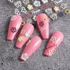Embossed Nail Sticker Creative Shape Easy To Apply Eye-catching Great Floral Manicures Art Slider Designs for Beauty