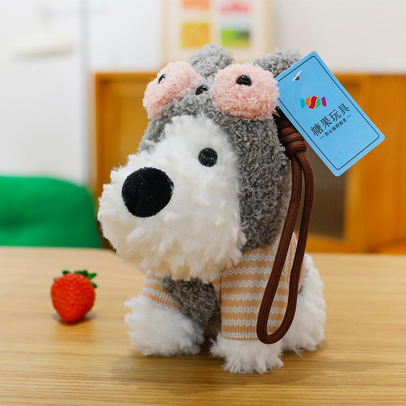 

Милая серия кукол Вест Хайленд, одевающая собаку, плюшевая игрушка-кукла, брелок, милые собачьи украшения 18cm-Pendant