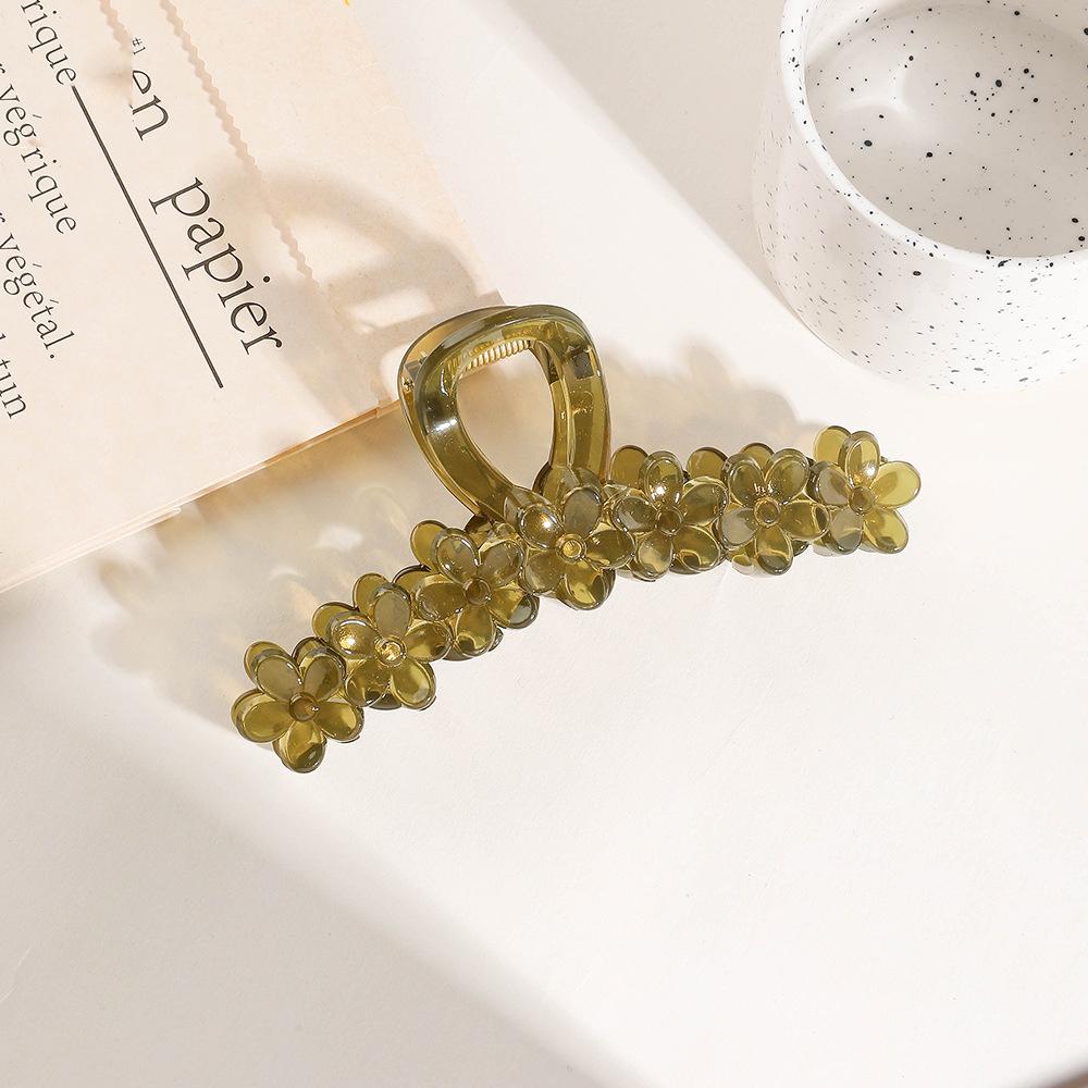 

Цветок Женские Коготки Для Волос Заколка Большая Заколка Краб Модная Корея Акриловые Заколки Для Волос Акула Хвост Головной Убор Аксессуары Для Волос Для Девочек