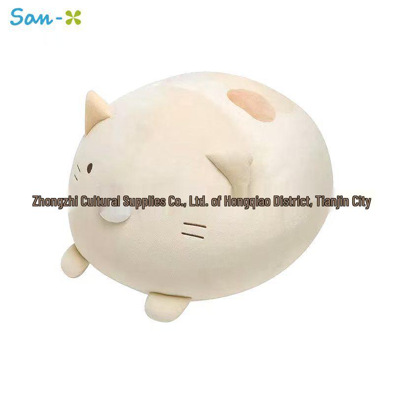 San-X Corner Creatures Daifuku Plush Hug Pillow - Large, Soft, Elastic Cushion