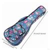 Padded Ukulele Bag Sheltering Gig with Accessory Pocket Reinforced