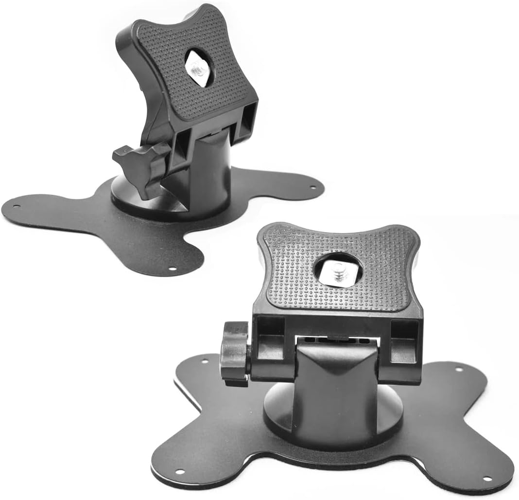 Support d'écran TFT 7-9 pouces compatible avec filetage 1/4-20 support d'affichage d'image inversée noir noir
