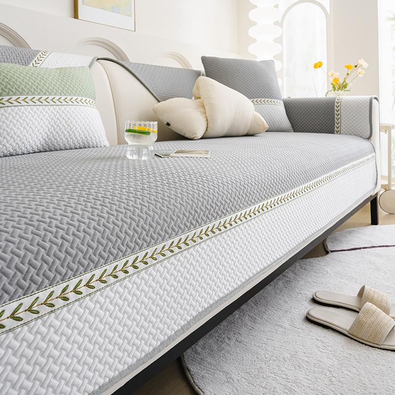 Cool Sofa Cushion Summer Sofa Cover Popular New  High-End Backrest Cover Summer New Seat Cushion